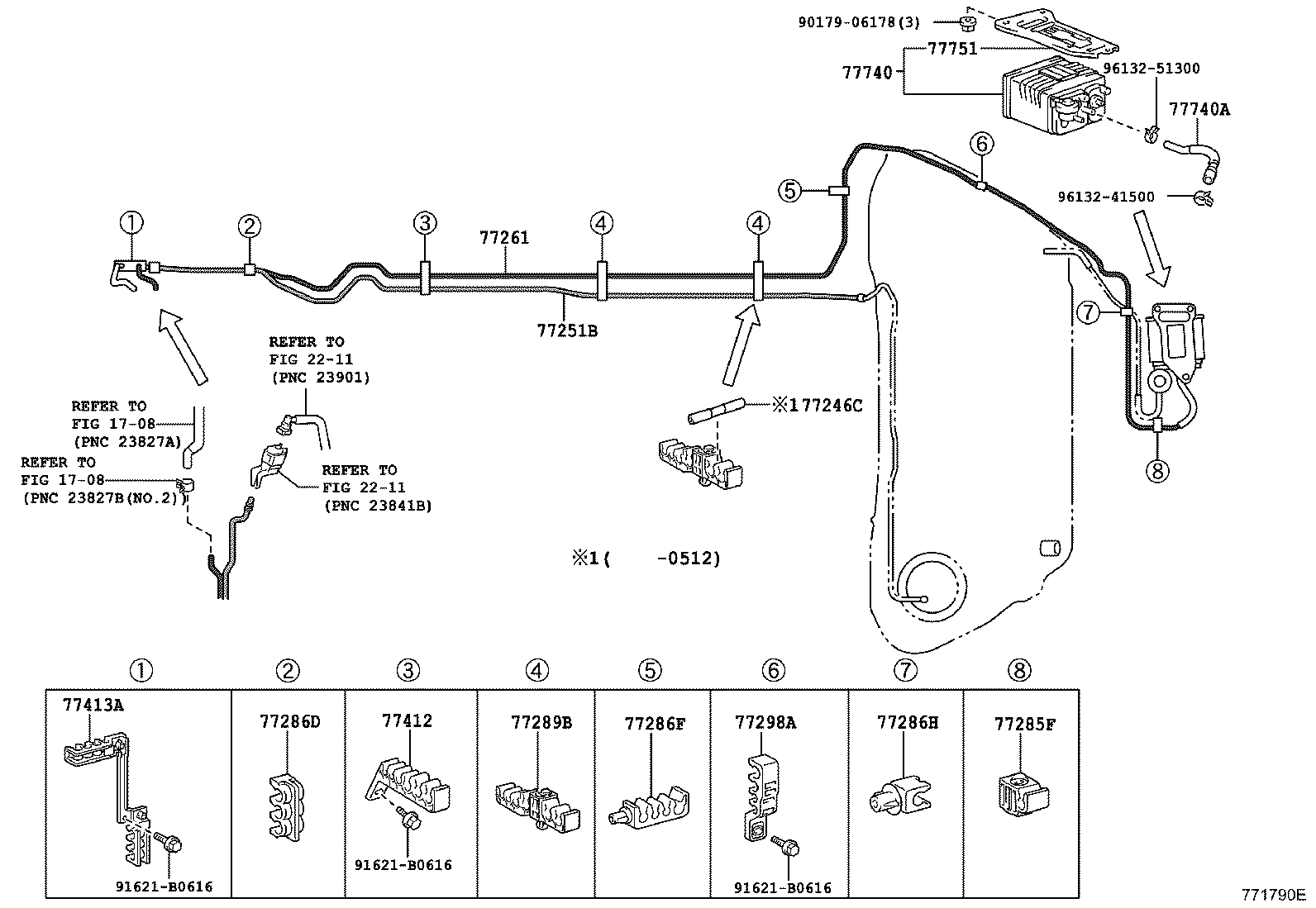 23220-0P021 PUMP, FUEL product image