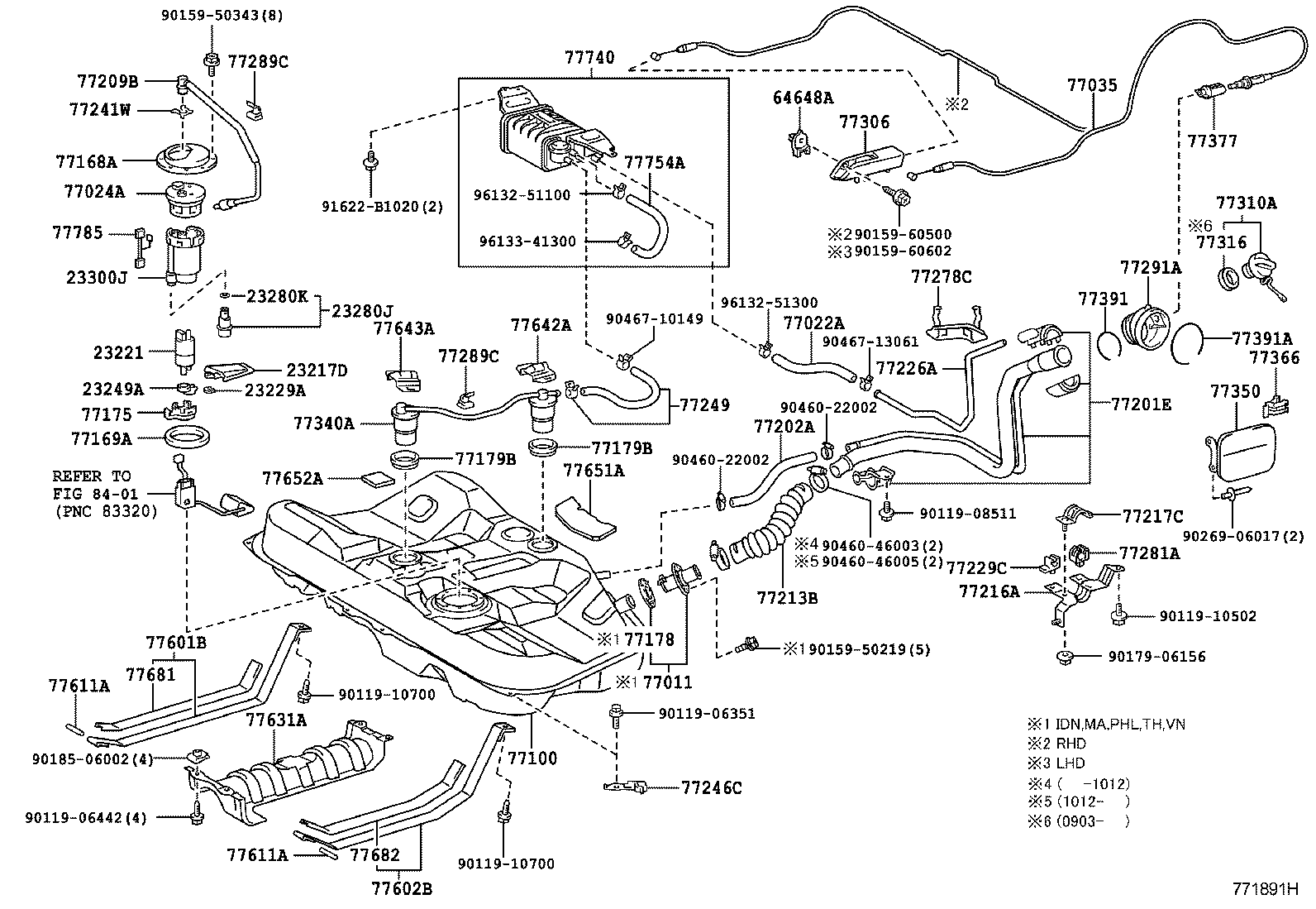 23220-0H090 PUMP, FUEL product image