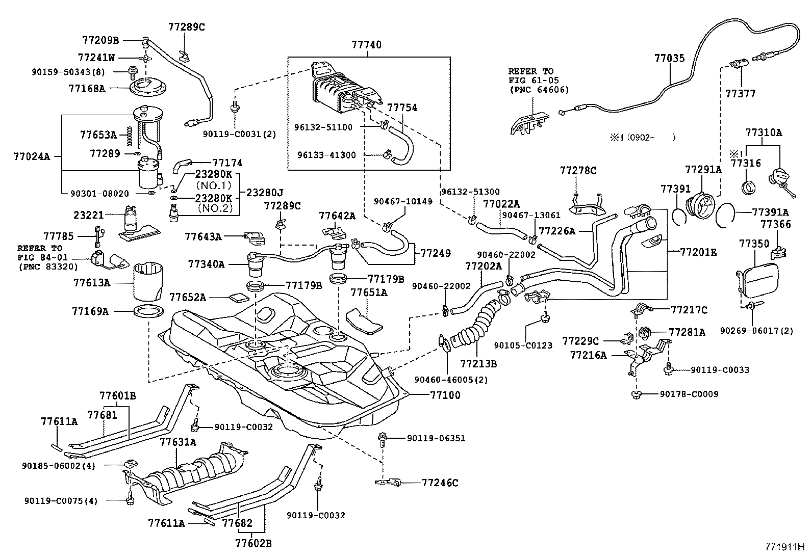 23220-0H111 PUMP, FUEL product image