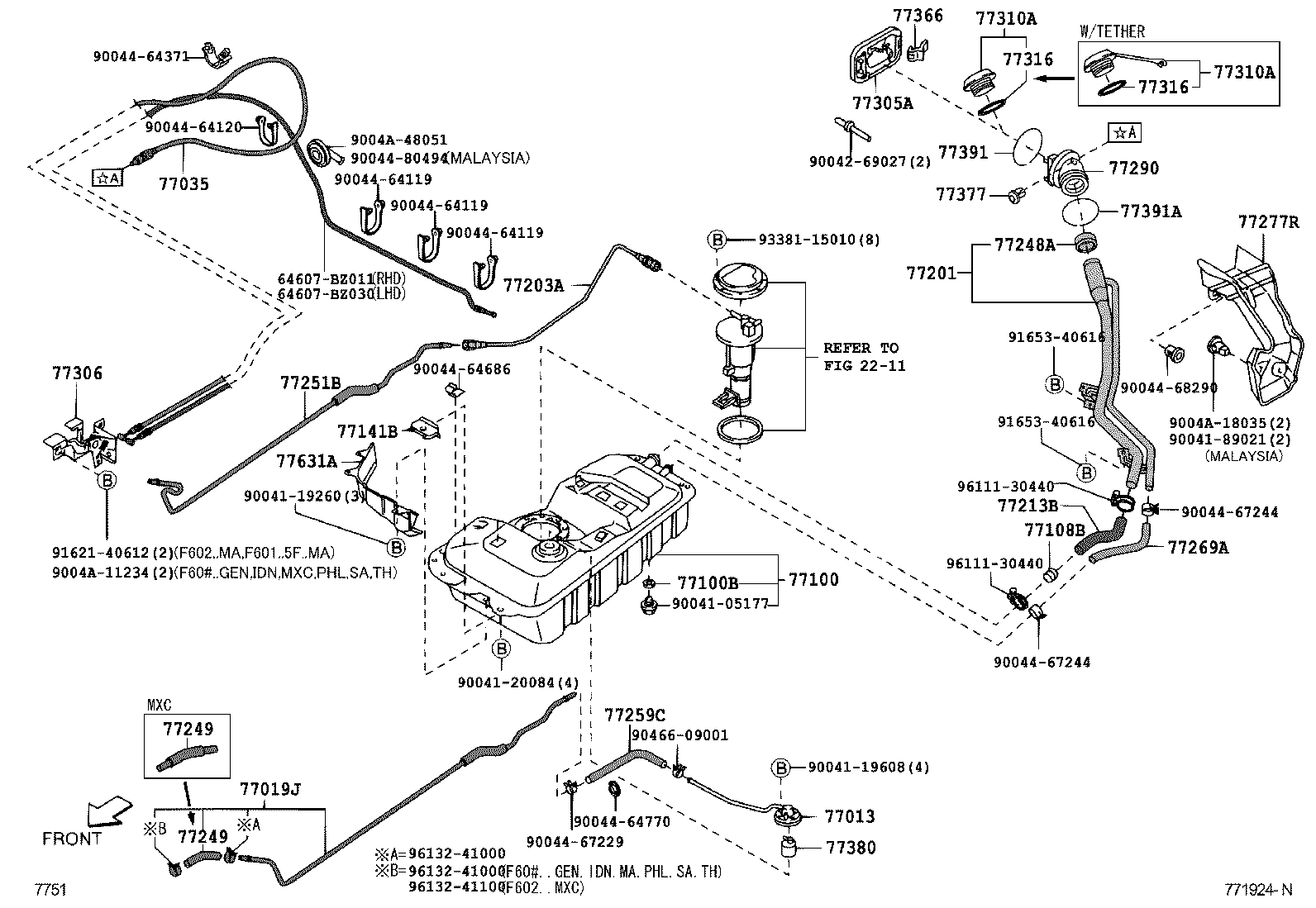 Thumbnail 3 for 77001-BZ010