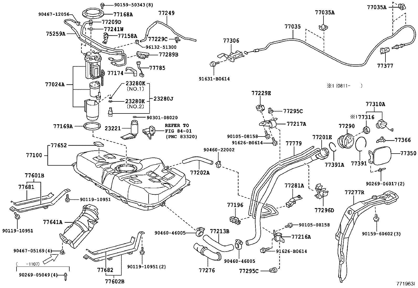 23220-37070 PUMP, FUEL product image