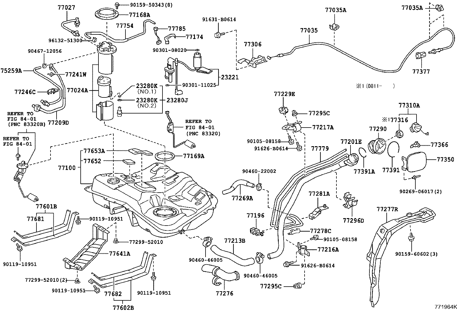 23220-37070 PUMP, FUEL product image
