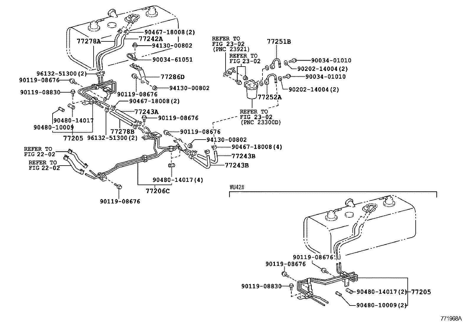 77001-37510 TANK SUB-ASSY, FUEL SUB product image