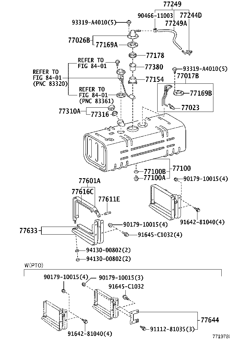 77001-0W032 TANK SUB-ASSY, FUEL product image