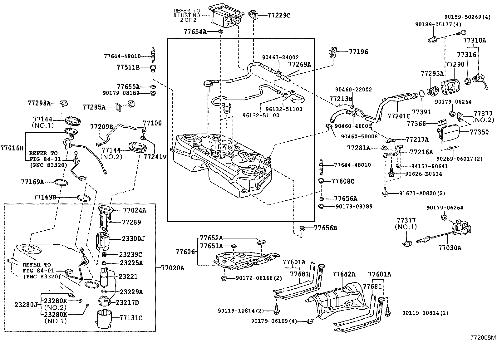 77251-30490 TUBE, FUEL MAIN, NO.1 product image