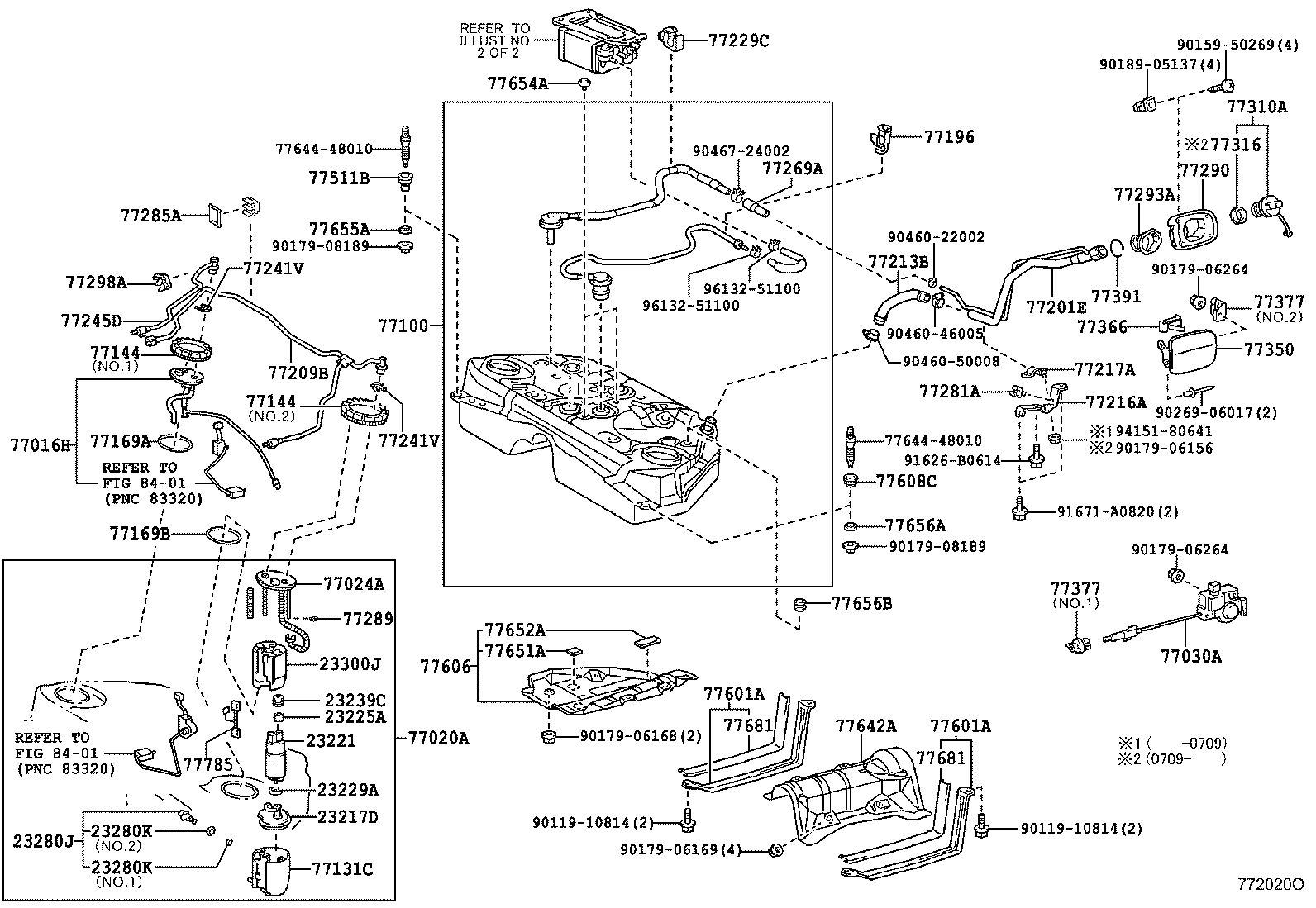 77251-30490 TUBE, FUEL MAIN, NO.1 product image
