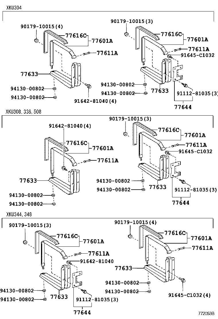 77206-37D41 TUBE SUB-ASSY, FUEL MAIN, NO.2 product image