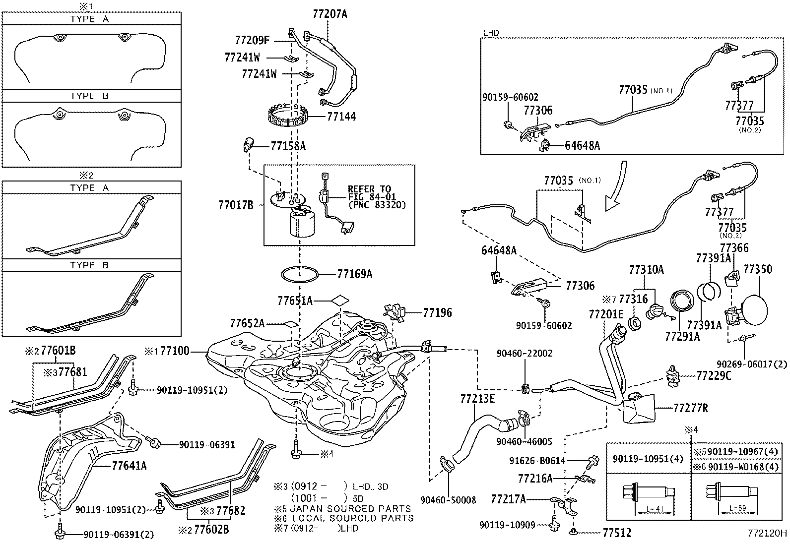 77020-02130 TUBE ASSY, FUEL SUCTION W/PUMP & GAGE product image