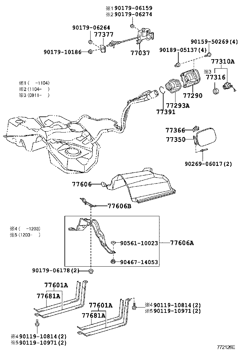 77020-50130 TUBE ASSY, FUEL SUCTION W/PUMP & GAGE product image