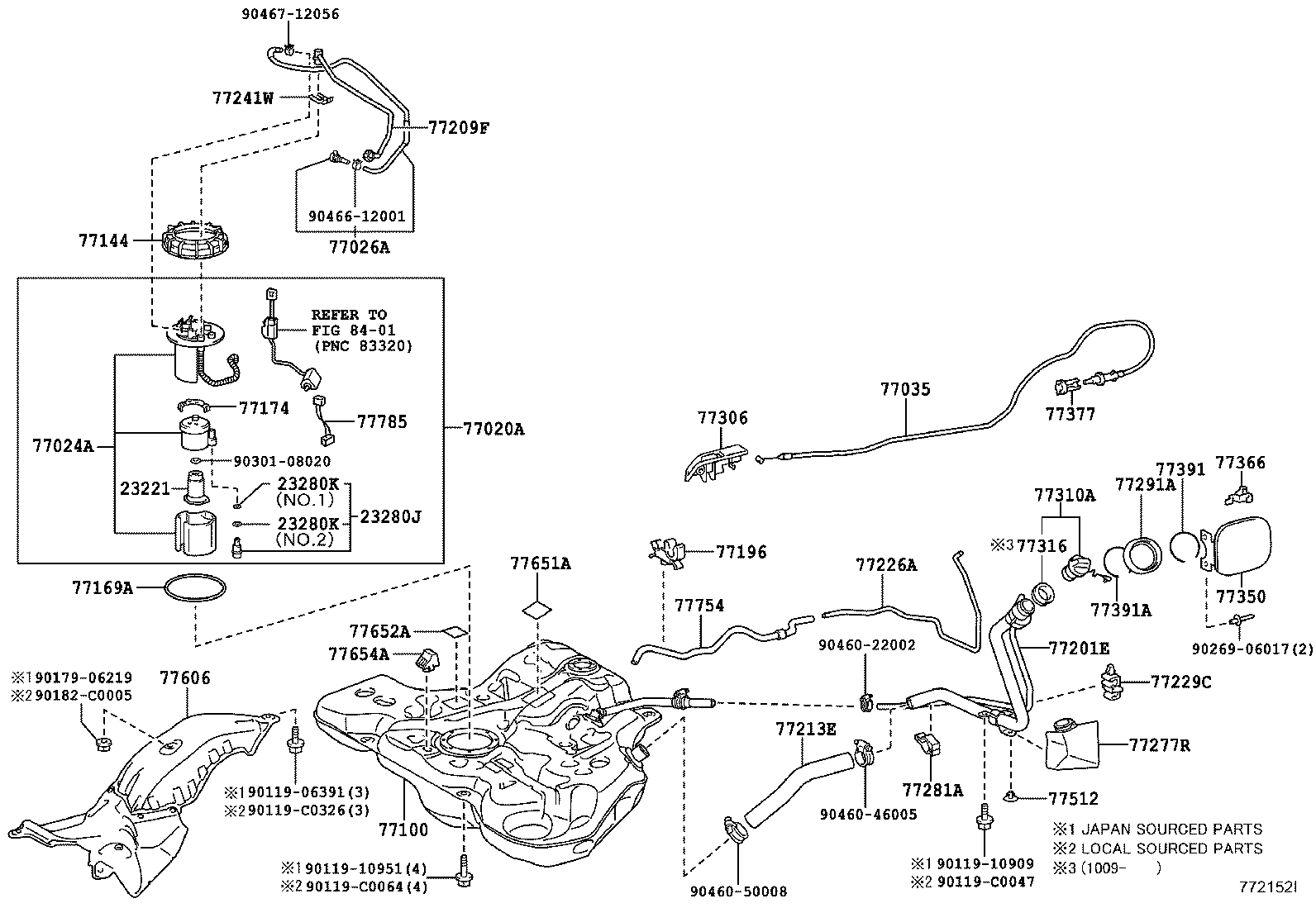 23220-0T030 PUMP, FUEL product image