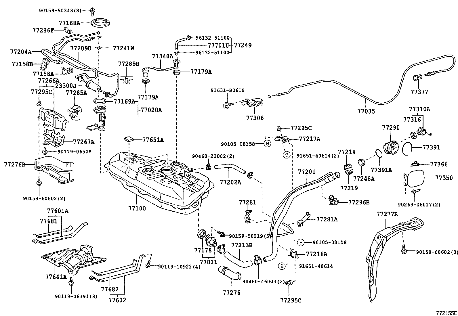 23211-22010 BRACKET product image