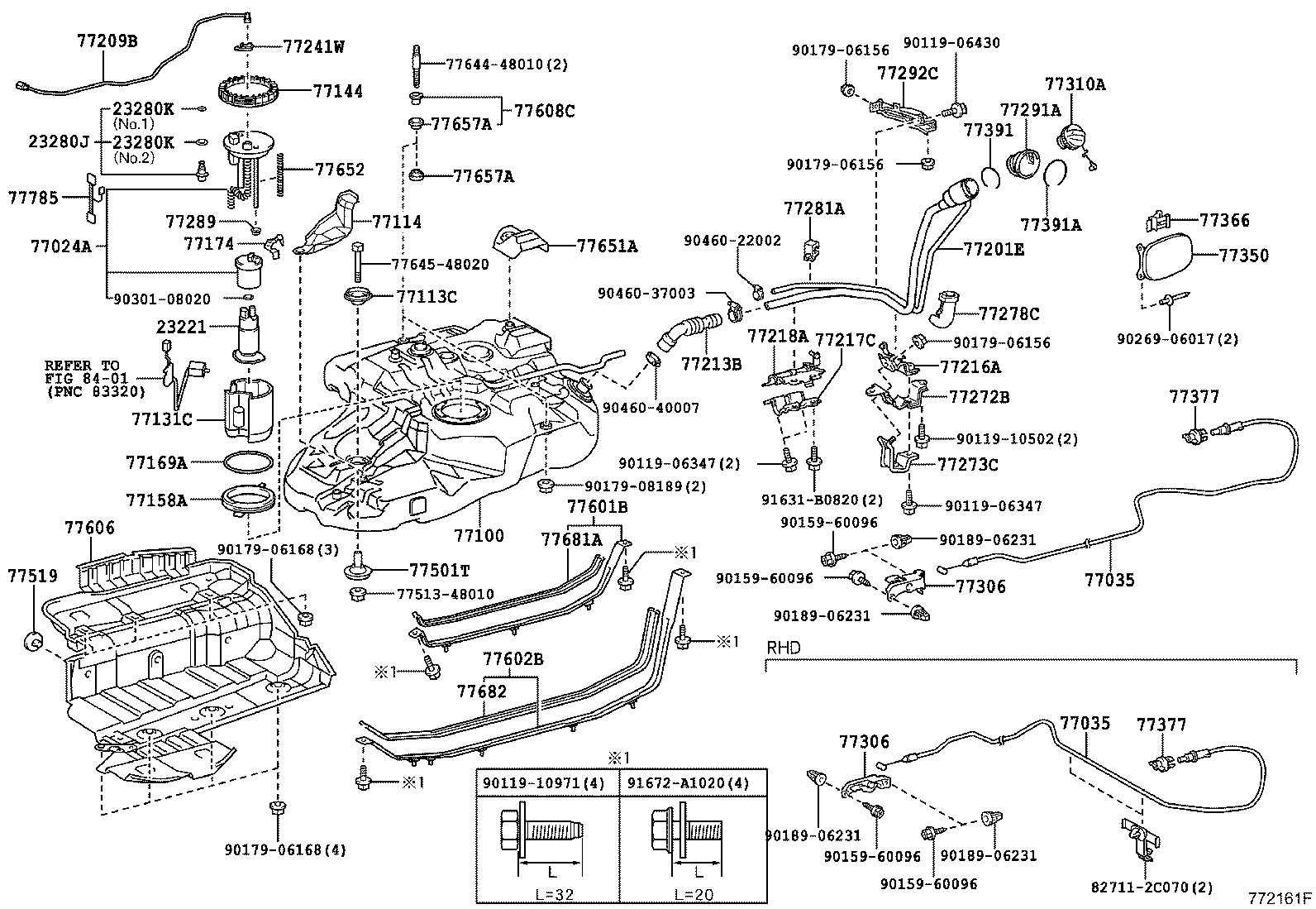 77209-48070 TUBE SUB-ASSY, FUEL PUMP product image