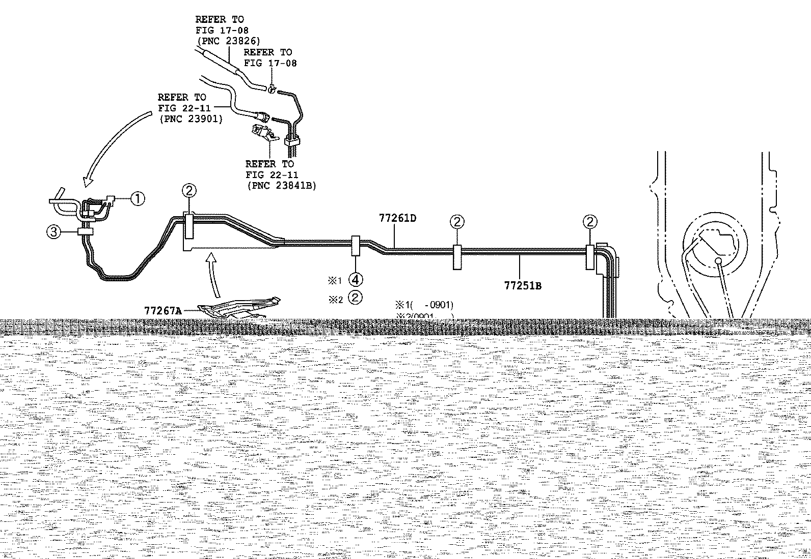77261-52380 TUBE, FUEL TANK TO CANISTER product image
