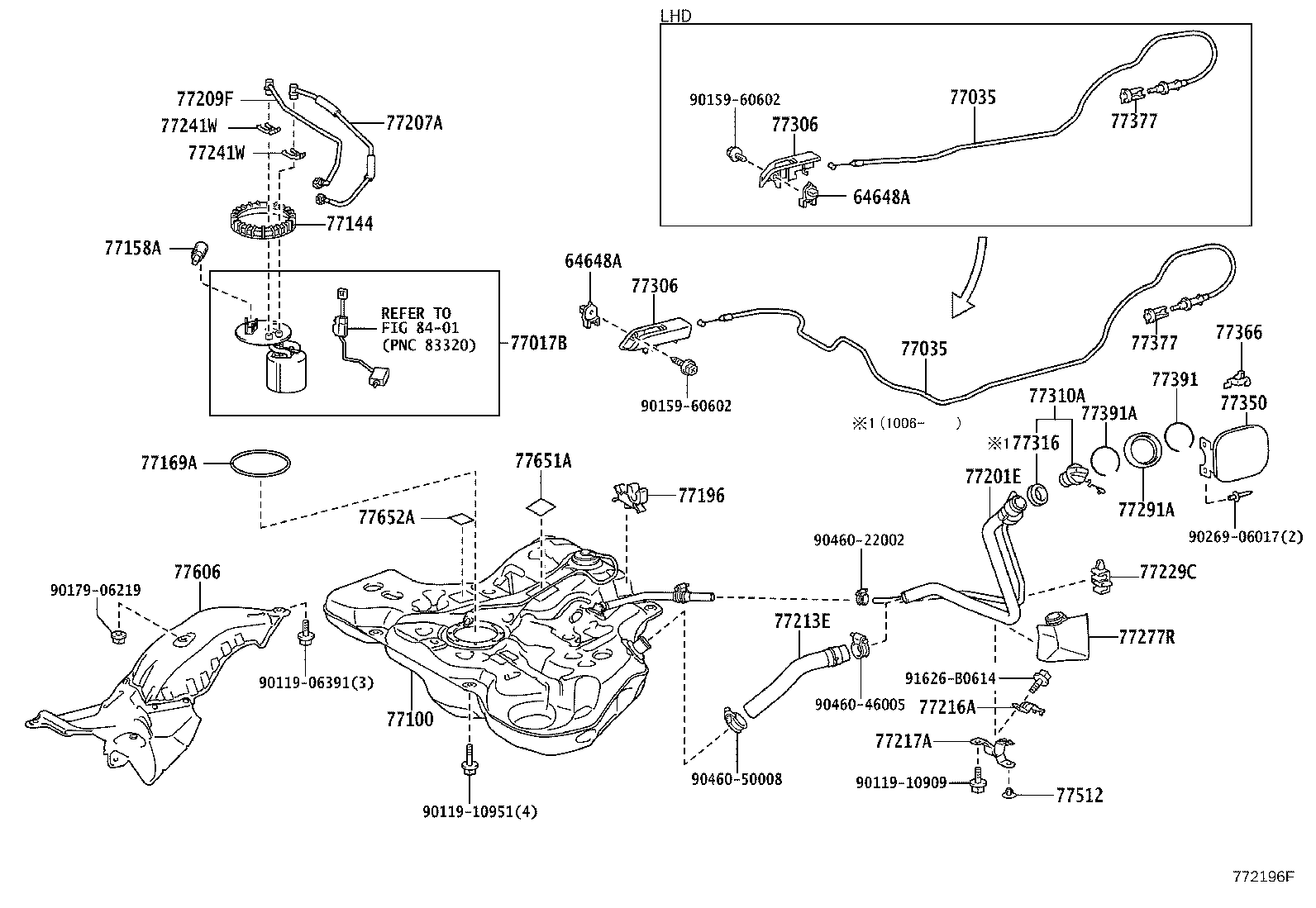 23220-0T080 PUMP, FUEL product image
