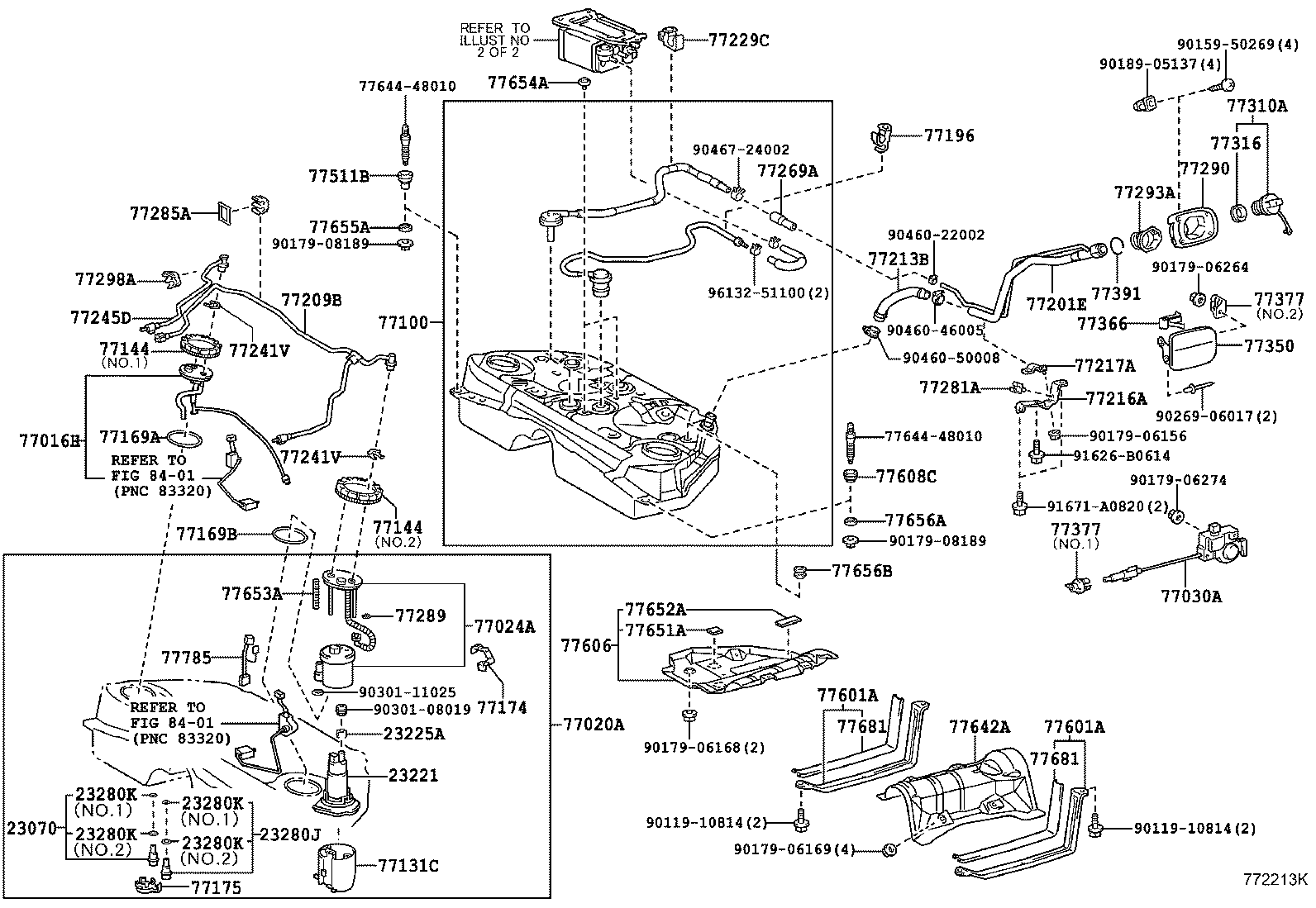 77251-30490 TUBE, FUEL MAIN, NO.1 product image
