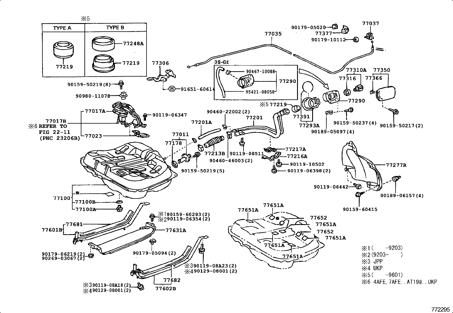 77219-20070 COVER, FUEL TANK FILLER PIPE product image