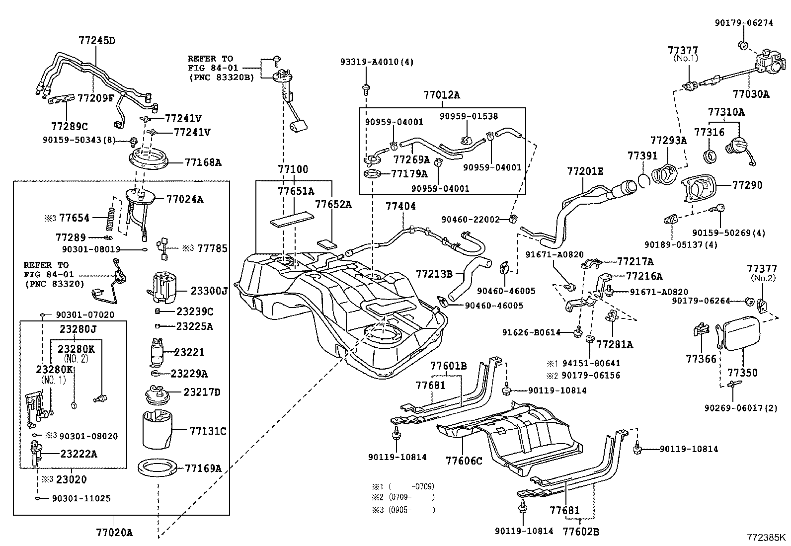 77020-30221 TUBE ASSY, FUEL SUCTION W/PUMP & GAGE product image