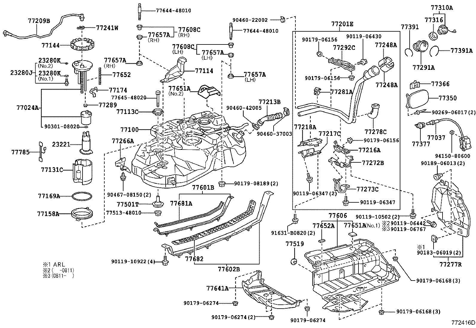 23221-62060 PUMP, FUEL product image