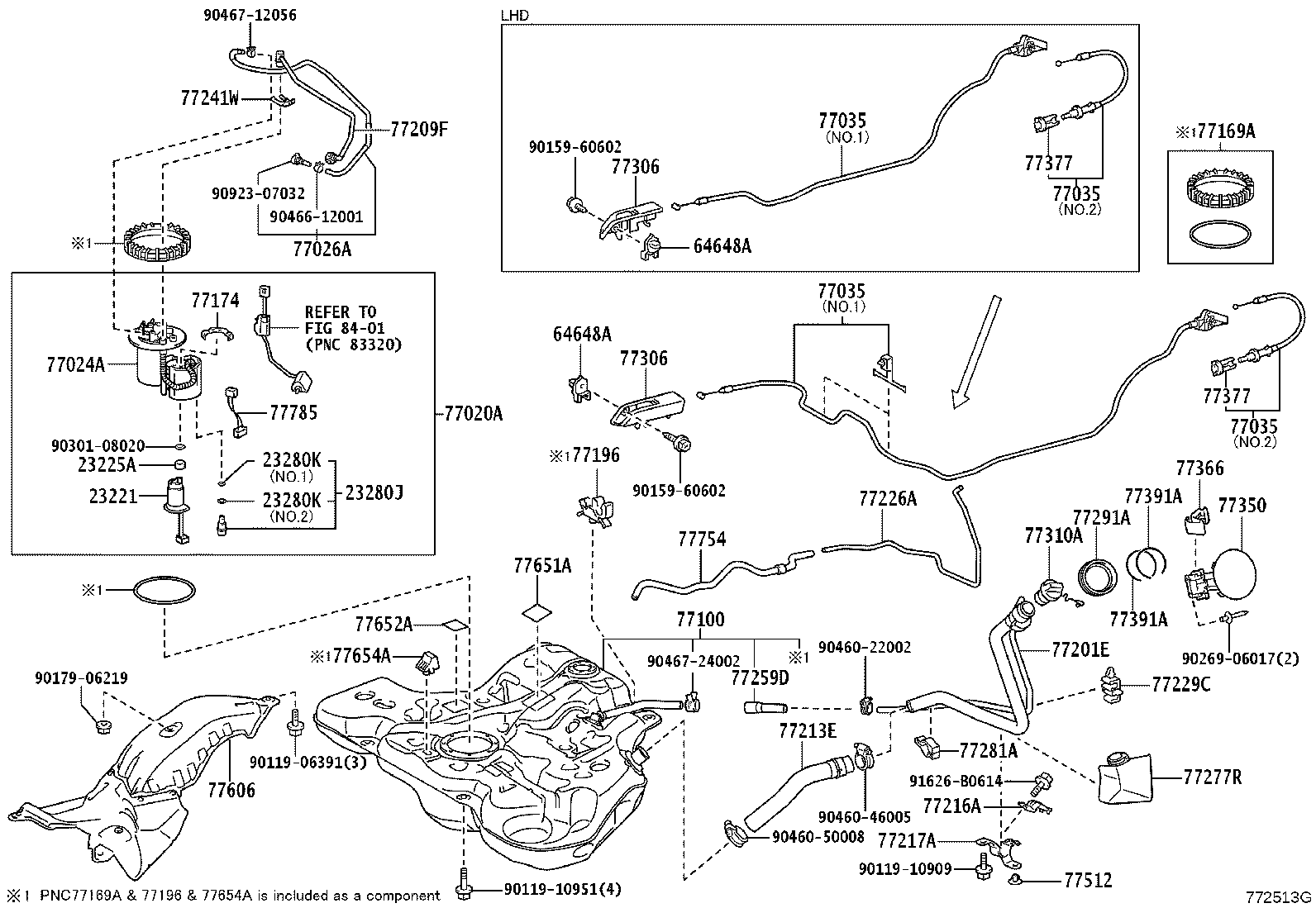 23220-37120 PUMP, FUEL product image