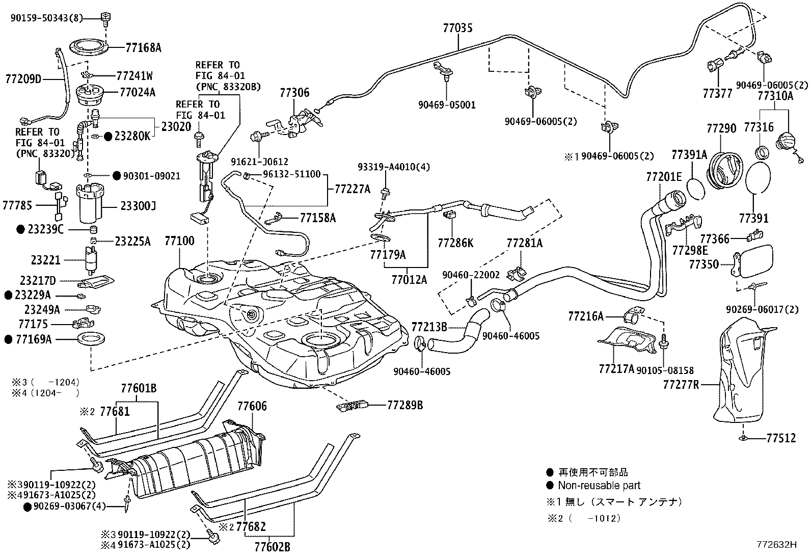 77001-68030 TANK ASSY, FUEL product image