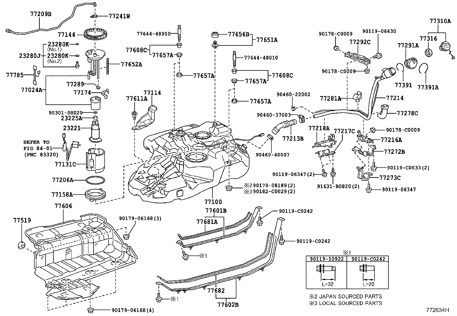 23220-0P130 PUMP, FUEL product image