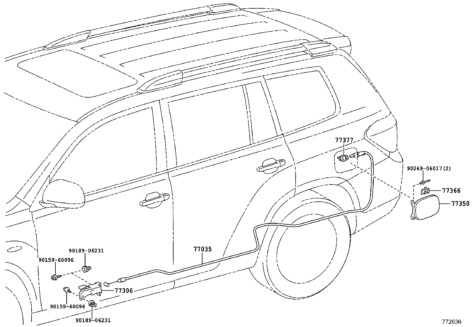 23220-0P130 PUMP, FUEL product image