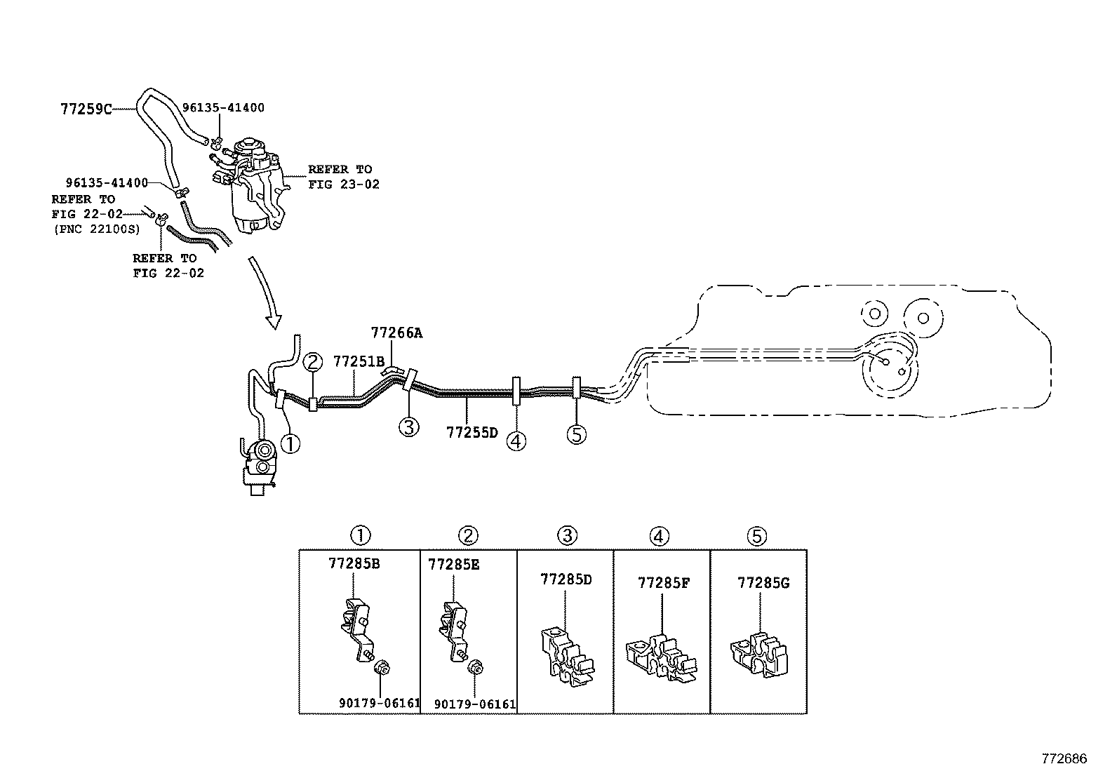 23221-75140 PUMP, FUEL product image