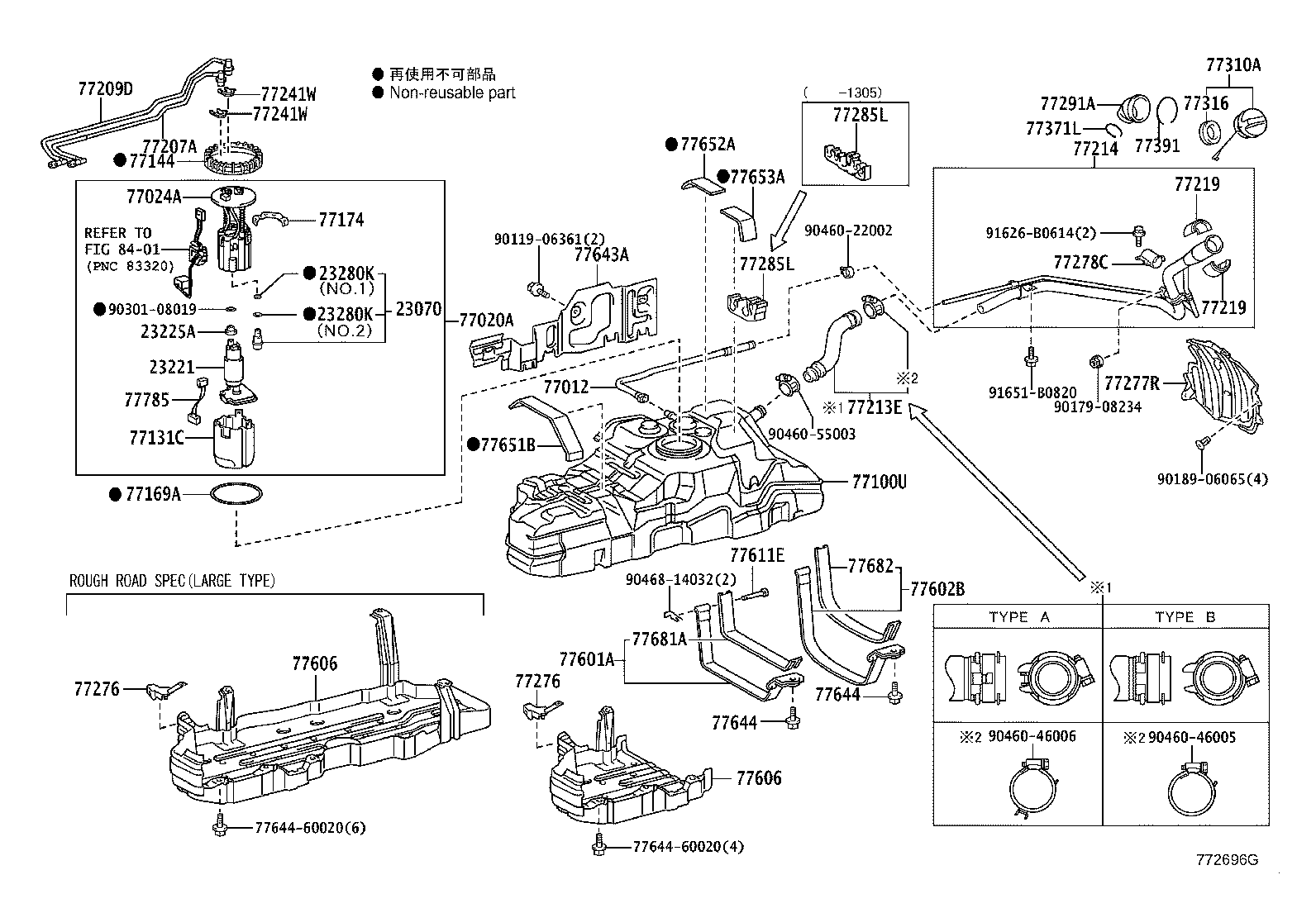 77001-35A31 TANK SUB-ASSY, FUEL product image