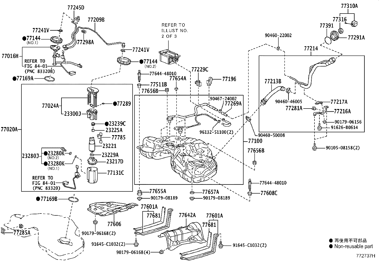 77020-30331 TUBE ASSY, FUEL SUCTION W/PUMP & GAGE product image