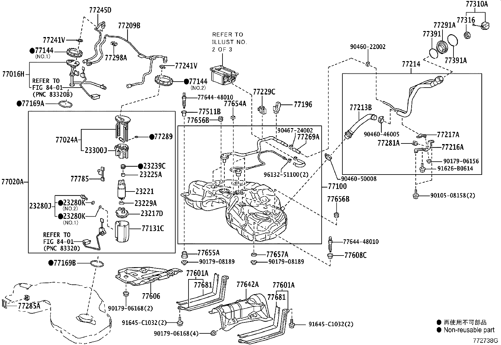 77020-30331 TUBE ASSY, FUEL SUCTION W/PUMP & GAGE product image