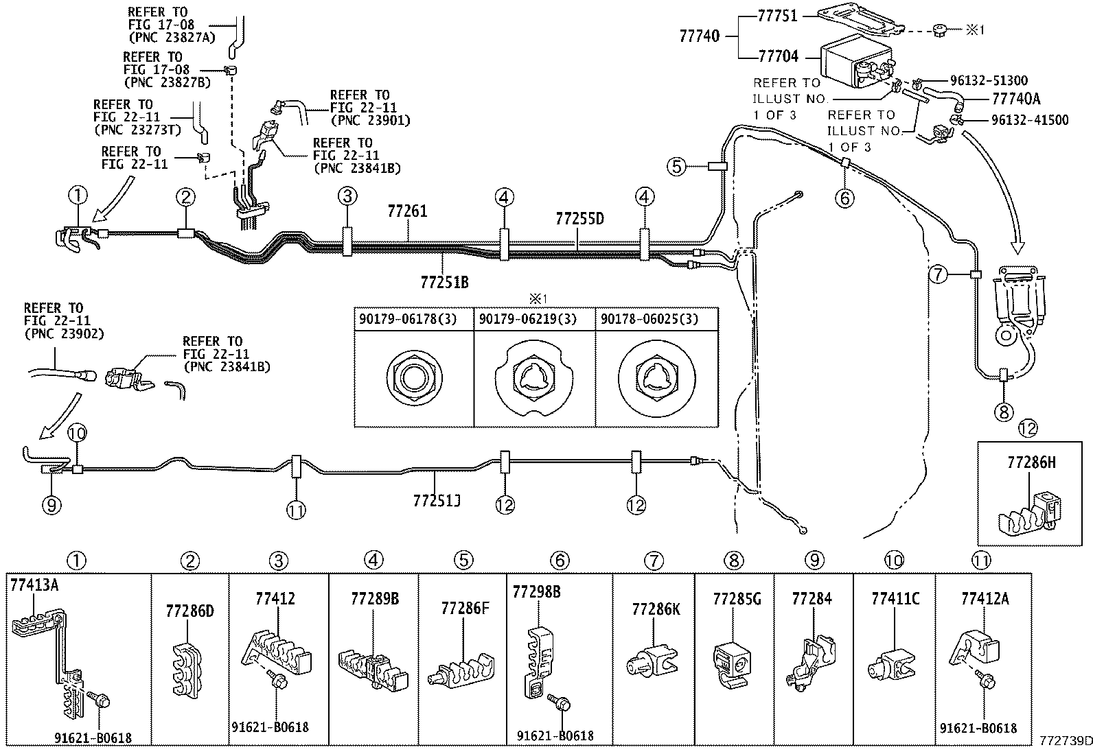 77020-30331 TUBE ASSY, FUEL SUCTION W/PUMP & GAGE product image