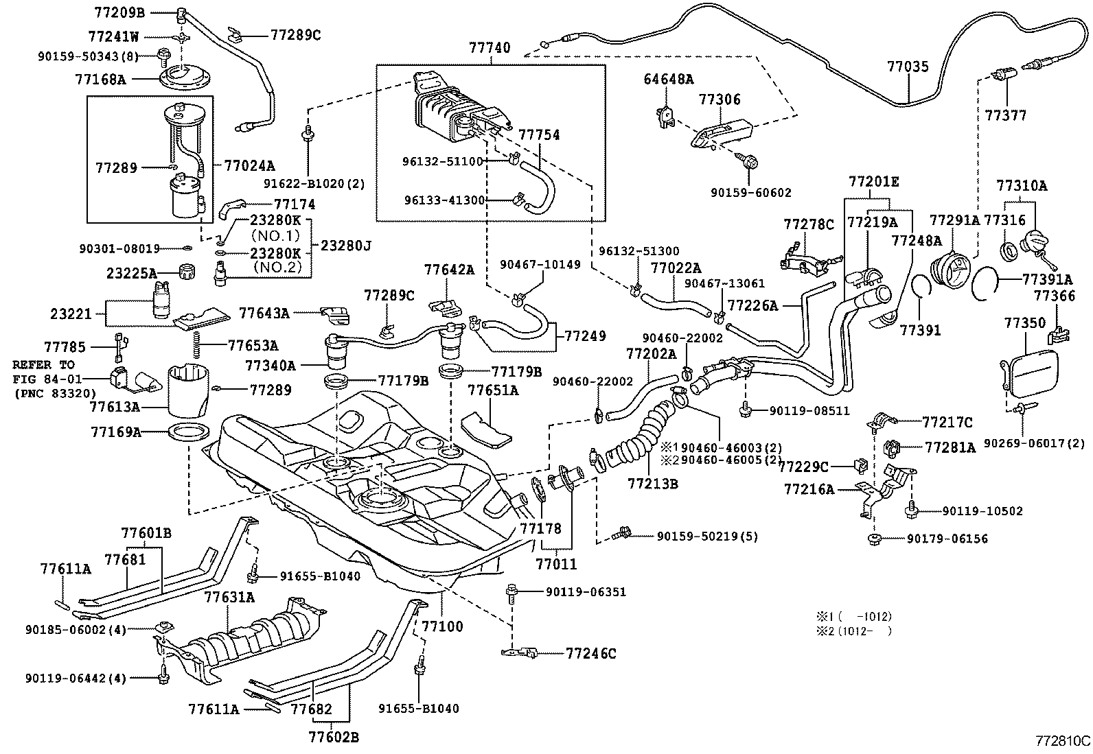23220-0P040 PUMP, FUEL product image