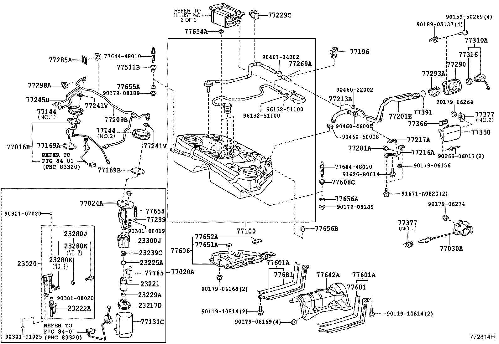77251-30490 TUBE, FUEL MAIN, NO.1 product image