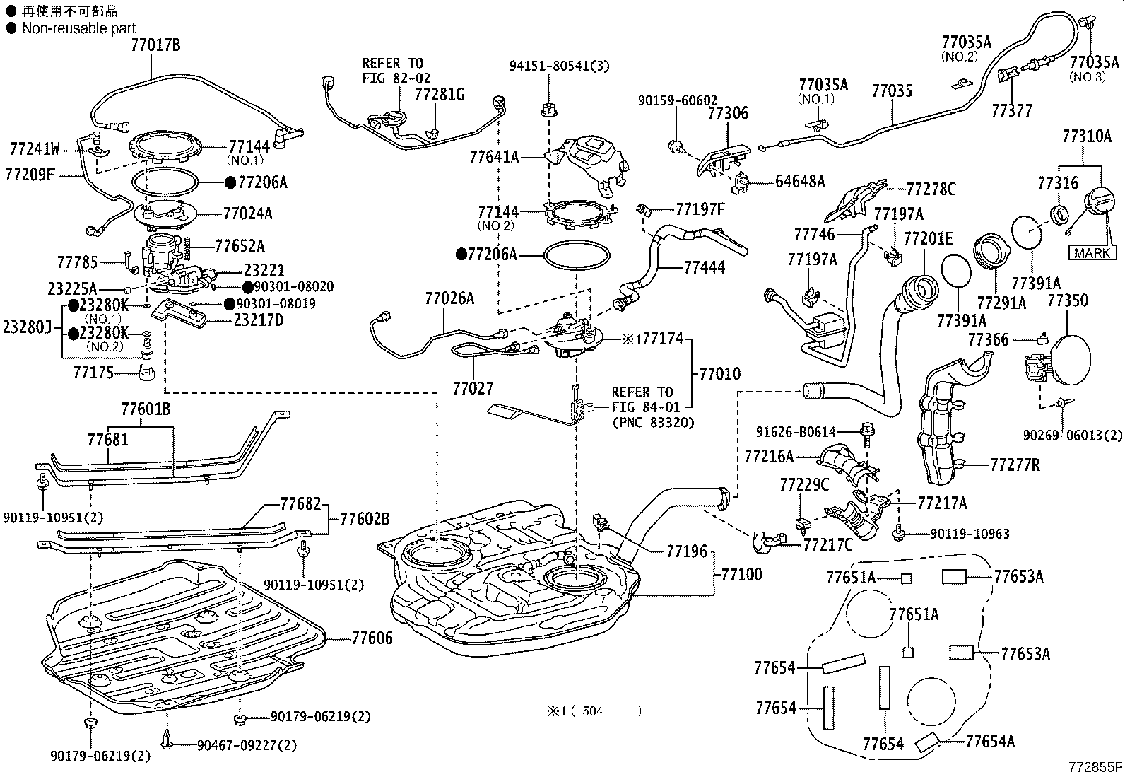 Toyota 23280-21010 REGULATOR ASSY, FUEL PRESSURE