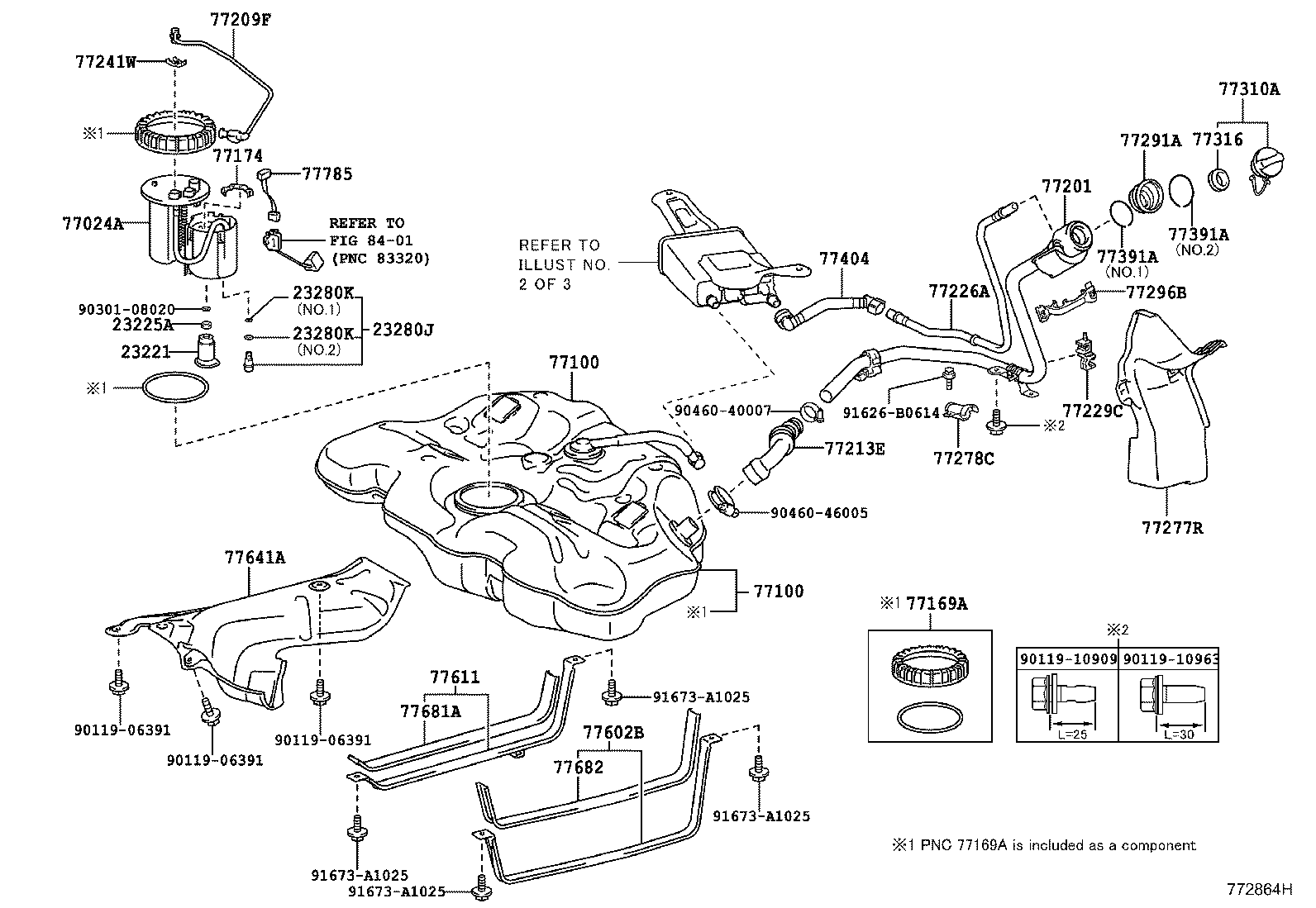 Toyota 23220-36020 PUMP, FUEL