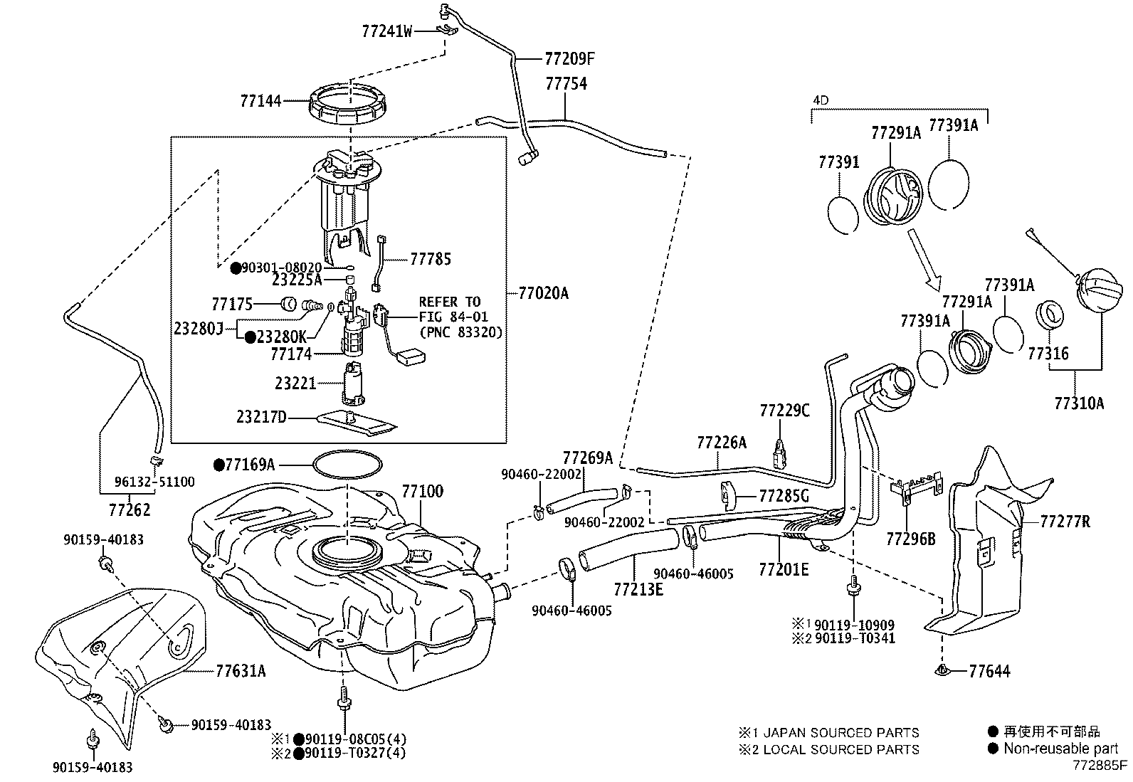 23221-0Y020 PUMP, FUEL product image