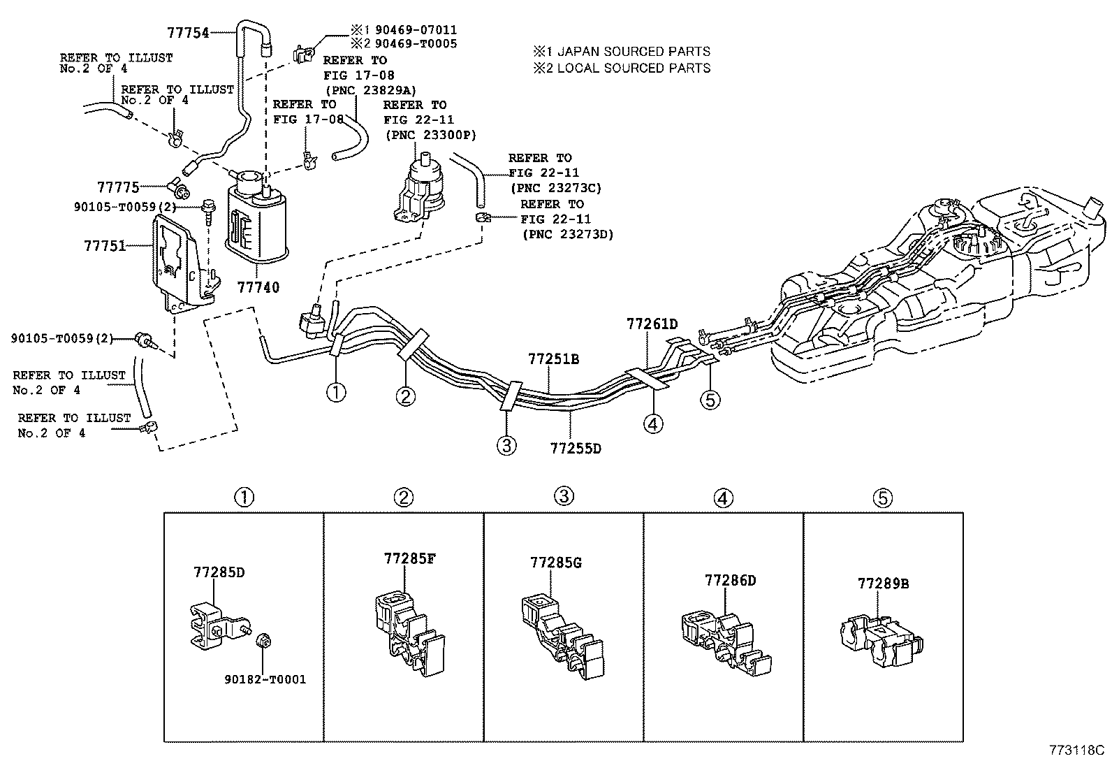 77020-0K210 TUBE ASSY, FUEL SUCTION W/PUMP & GAGE product image