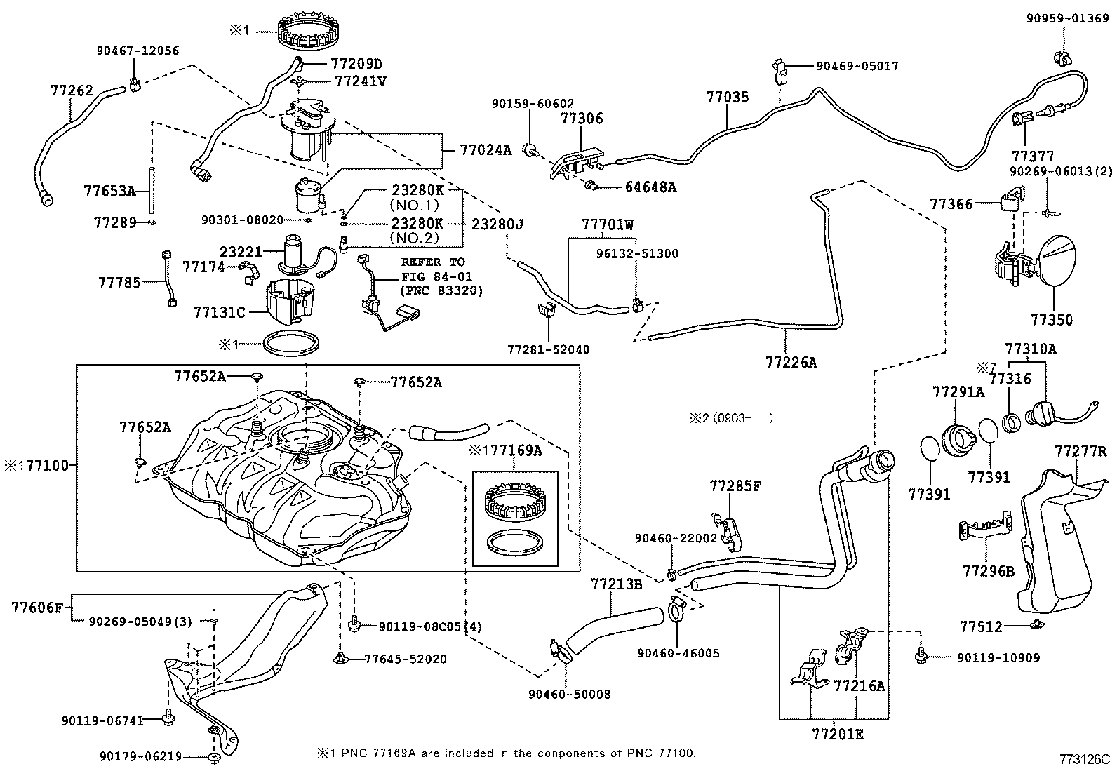 23220-0M030 PUMP, FUEL product image