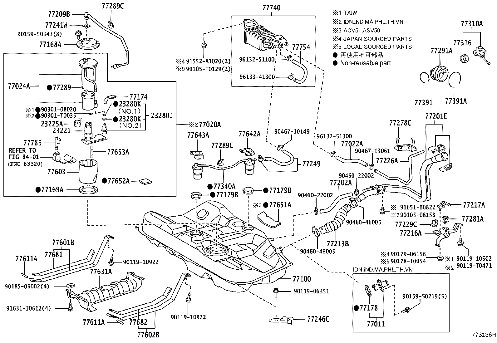 23220-0V160 PUMP, FUEL product image