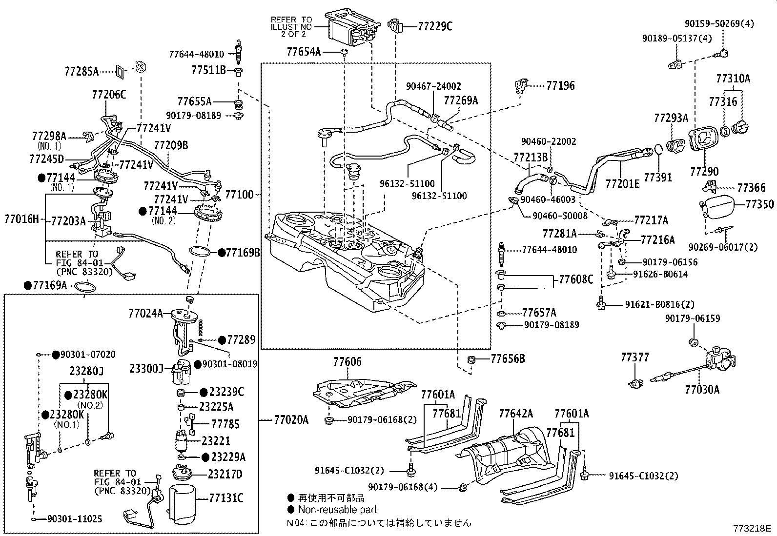 77020-30250 TUBE ASSY, FUEL SUCTION W/PUMP & GAGE product image