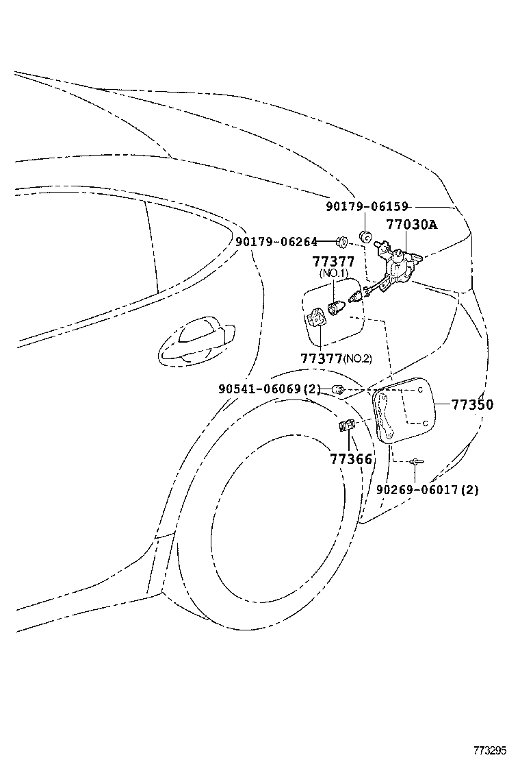 23220-28181 PUMP ASSY, FUEL W/FILTER product image