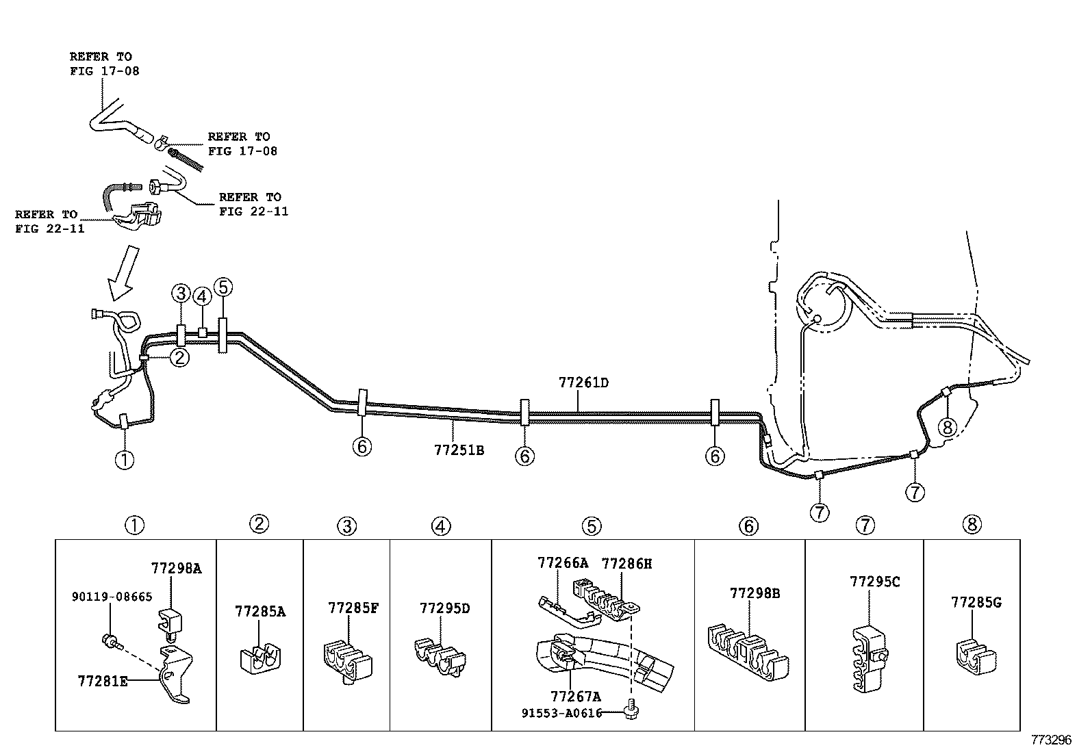 23220-28181 PUMP ASSY, FUEL W/FILTER product image