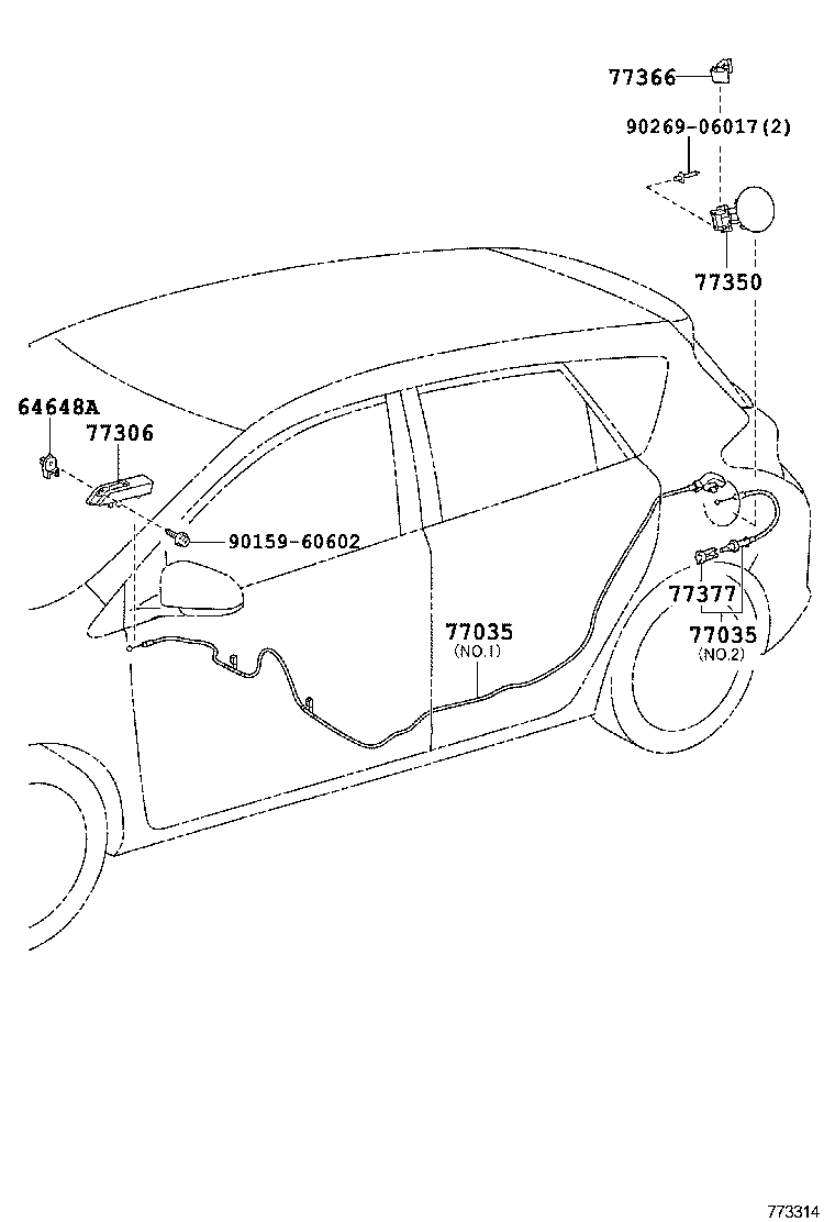 23220-21181 PUMP, FUEL product image