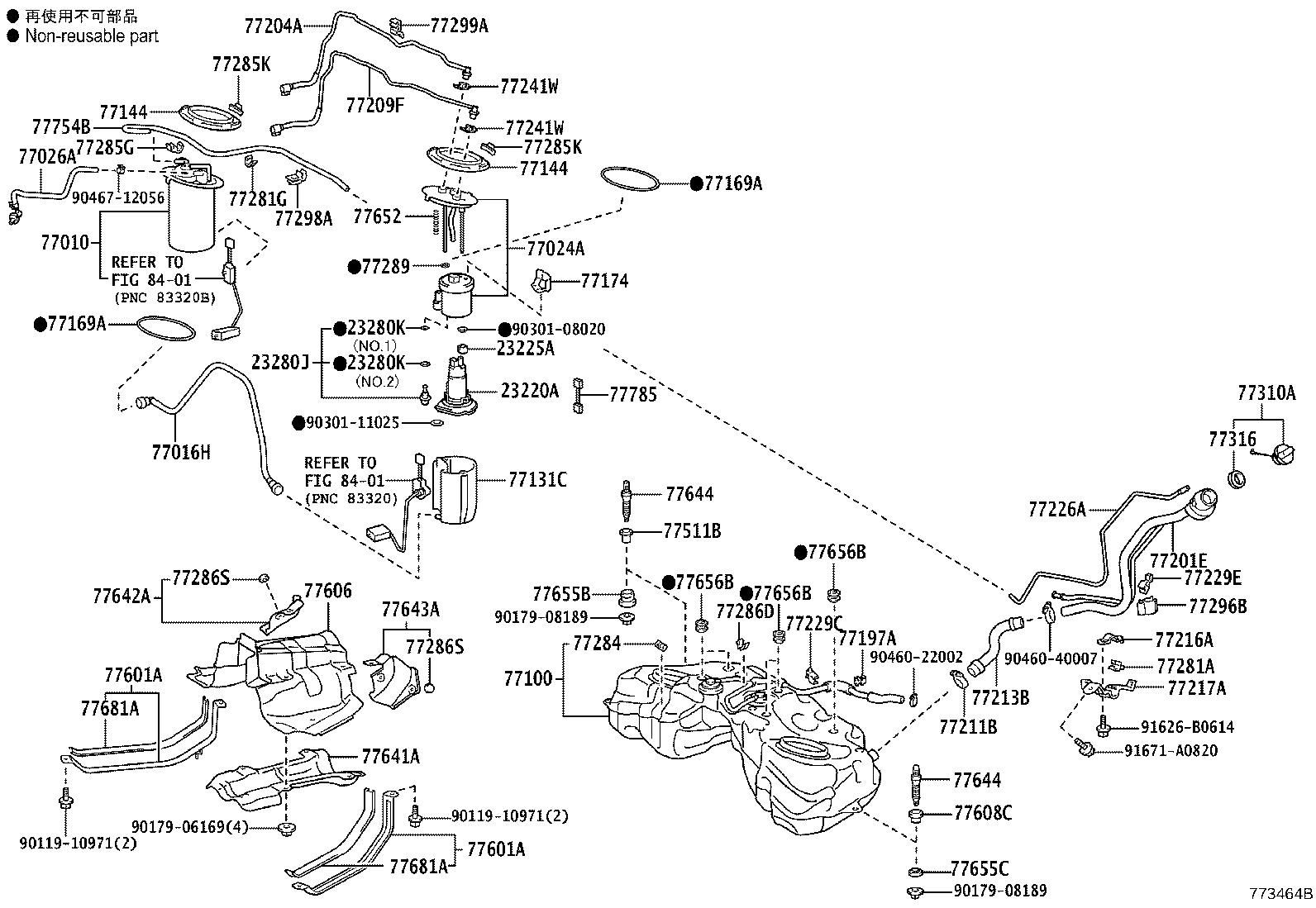 23280-38020 REGULATOR ASSY, FUEL PRESSURE product image