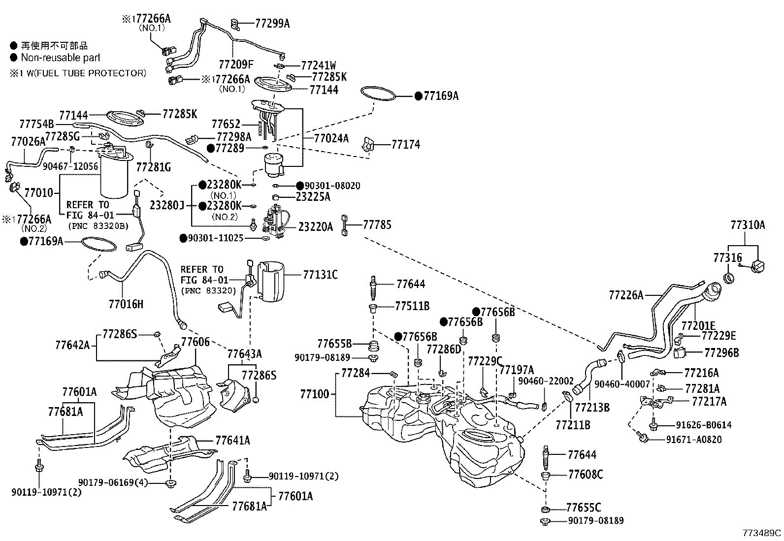 23280-38020 REGULATOR ASSY, FUEL PRESSURE product image