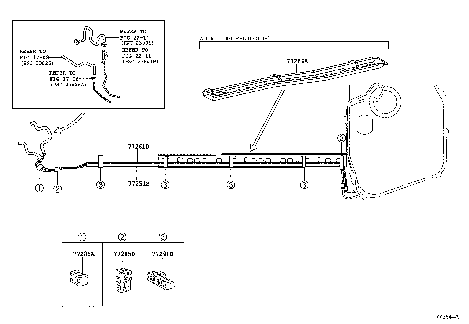 77001-02760 TANK SUB-ASSY, FUEL product image