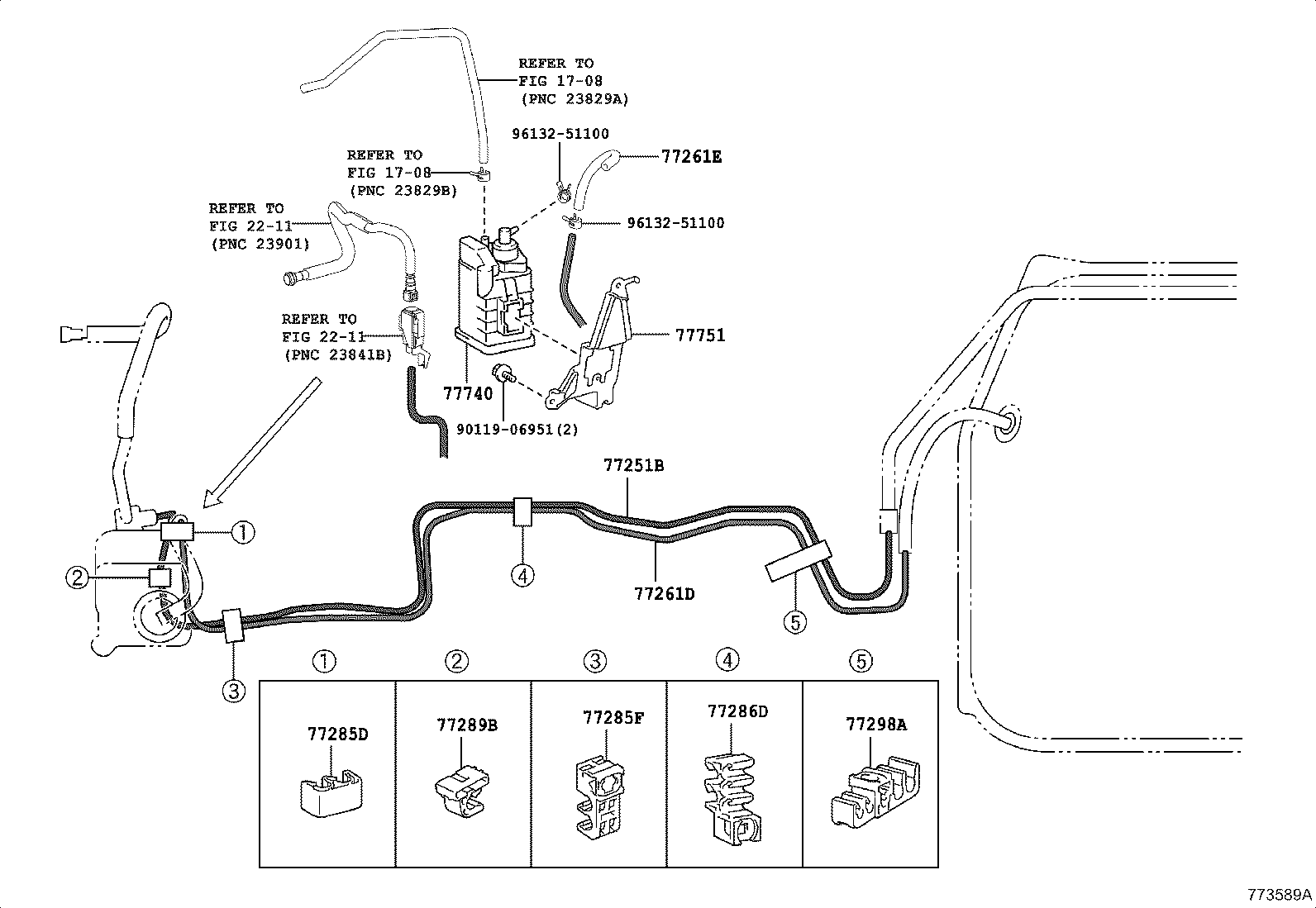 77001-28630 TANK SUB-ASSY, FUEL product image