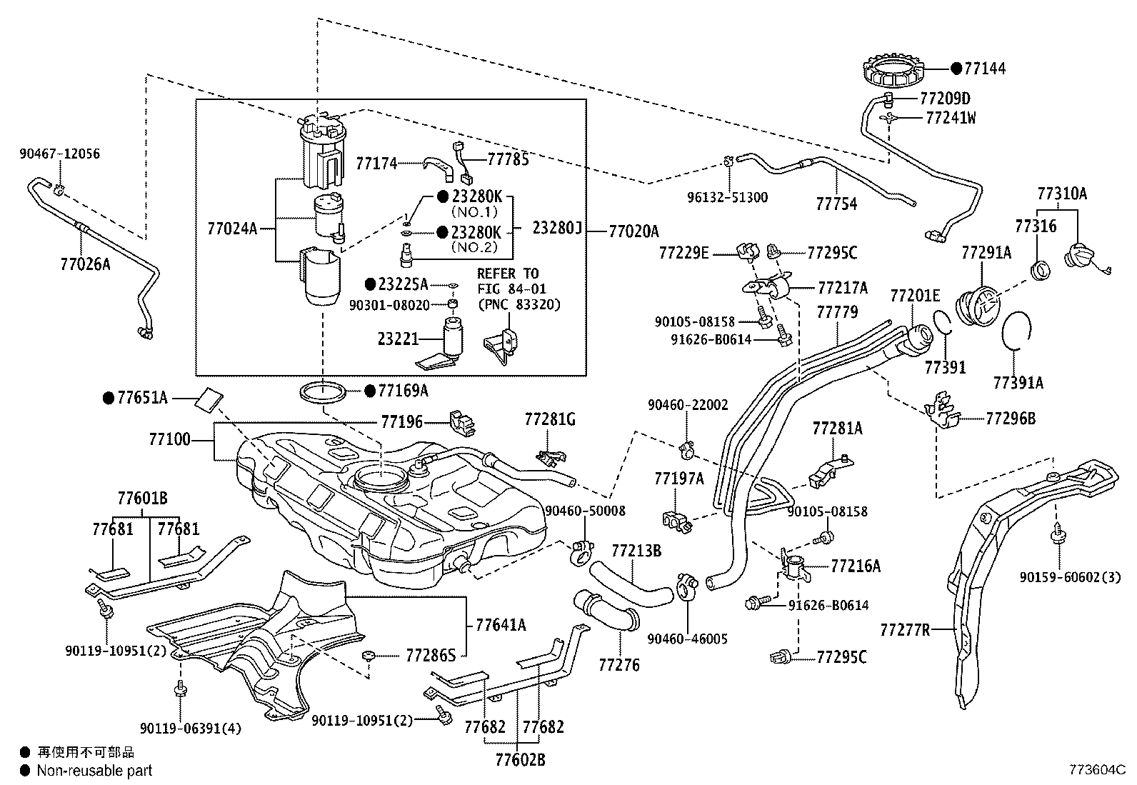 77024-12150 PLATE SUB-ASSY, FUEL SUCTION product image