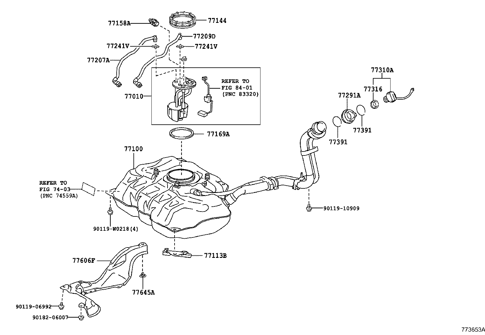 32926-20010 CUSHION, FUEL MAIN TUBE product image