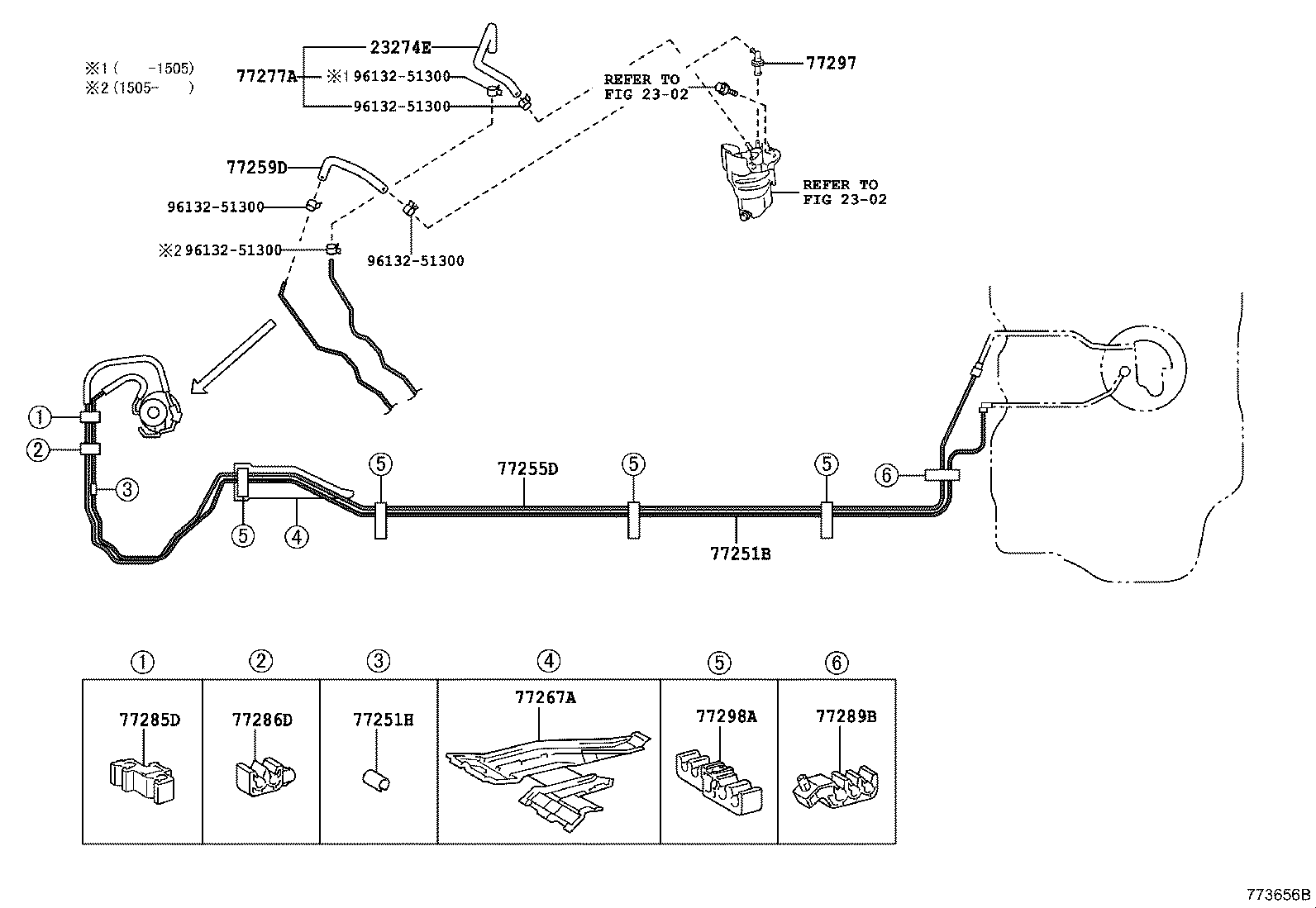 32926-20010 CUSHION, FUEL MAIN TUBE product image